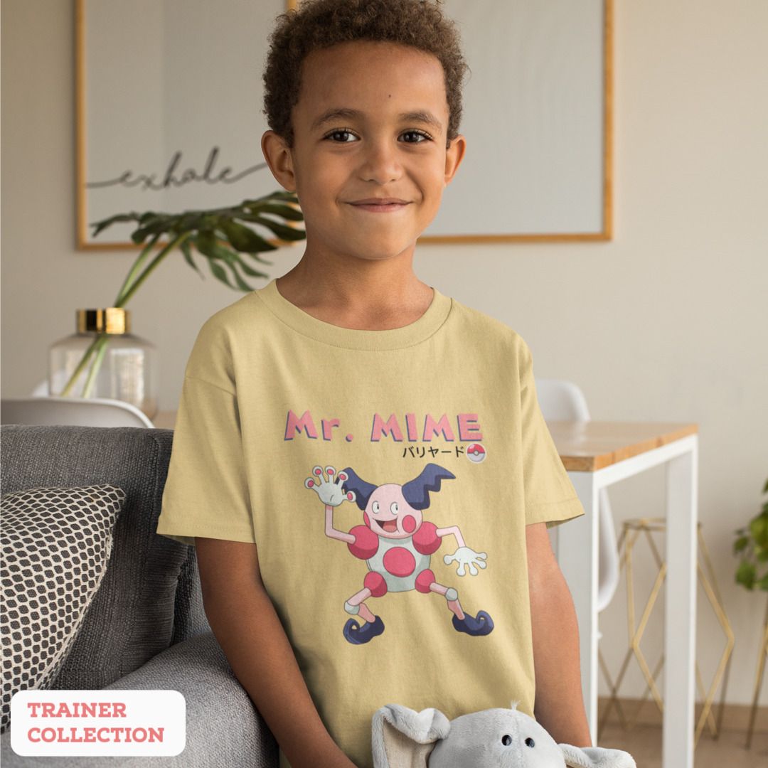 Mr. Mime Kid's T-Shirt — 6