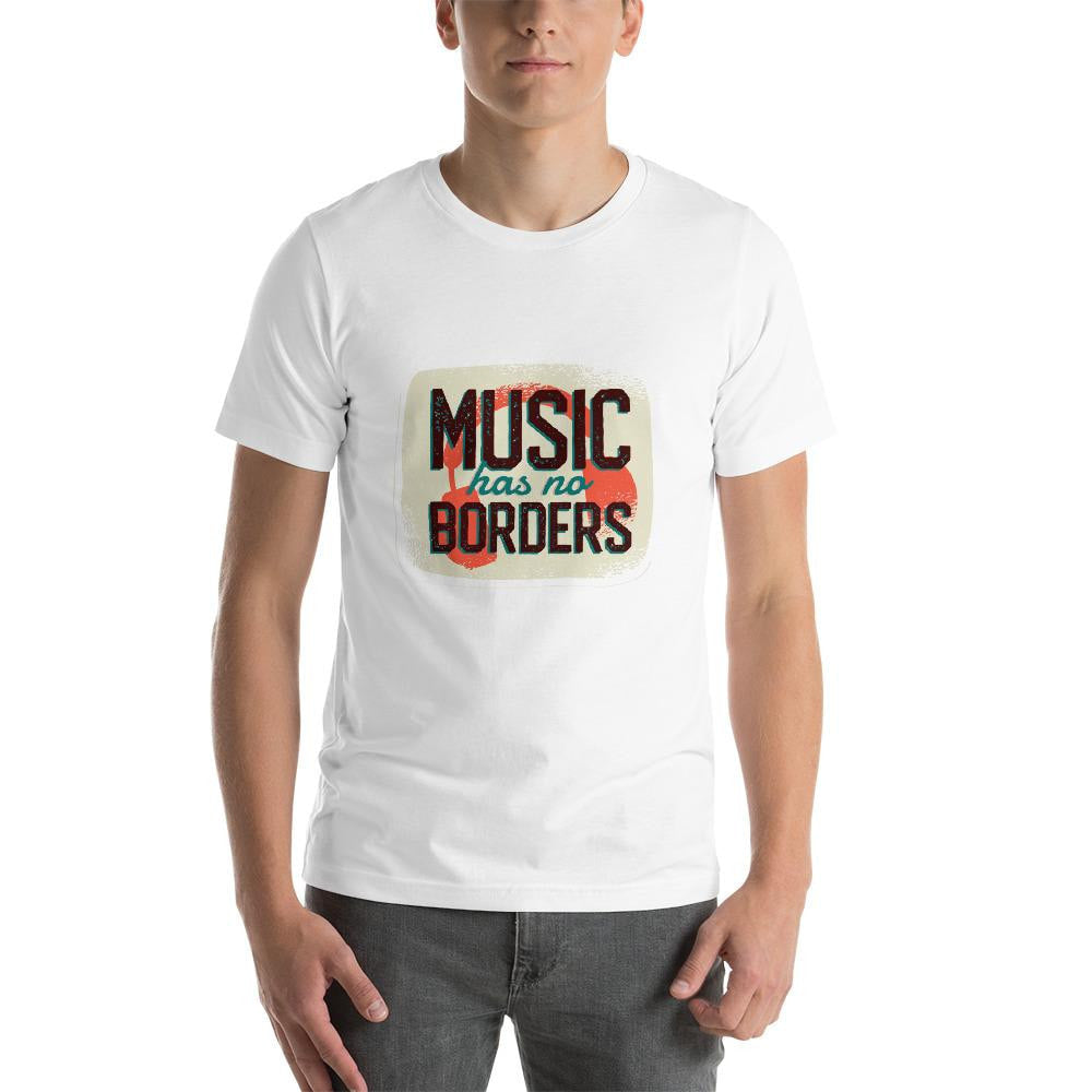 Music Has No Borders Half Sleeve T-Shirt — detail view 11