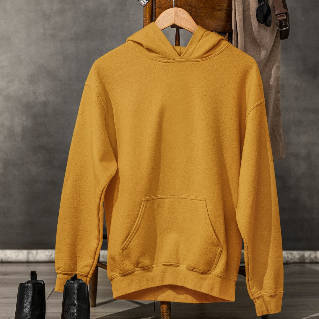 Timeless Hoodies — Mustard Yellow