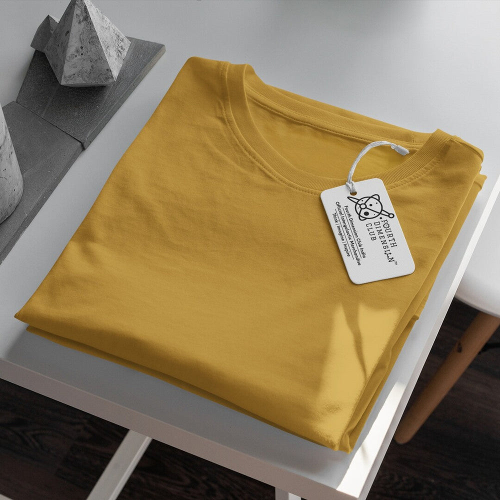 Timeless Tees — mustard-yellow