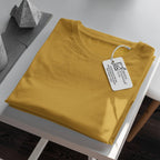 Timeless Tees — mustard-yellow