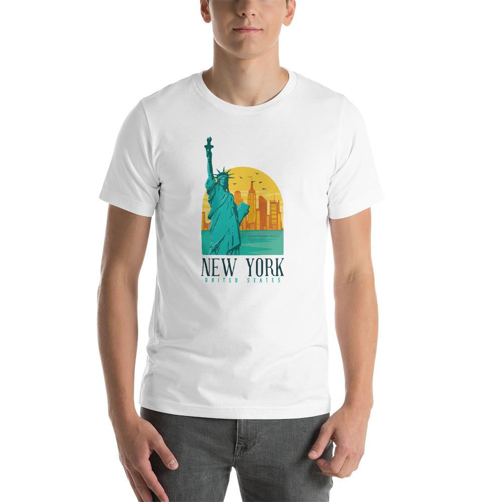 New York City Half Sleeve T-Shirt — detail view 2