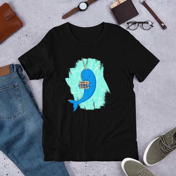 Unicorn Whale Half Sleeve T-Shirt