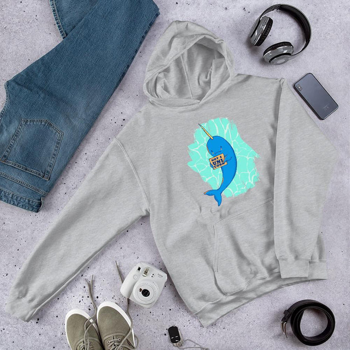 Unicorn Whale Unisex hooded Sweatshirt