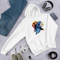 Neon Dinosaur graphic hoodie – Fourth Dimension Club