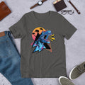 Neon Dino graphic tee – Fourth Dimension Club