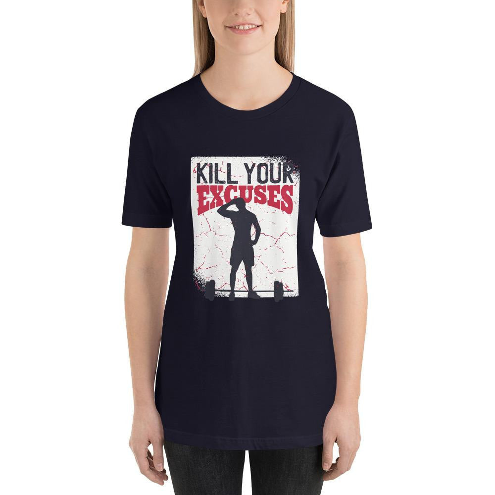 Kill Your Excuses Half Sleeve T-Shirt — detail view 10