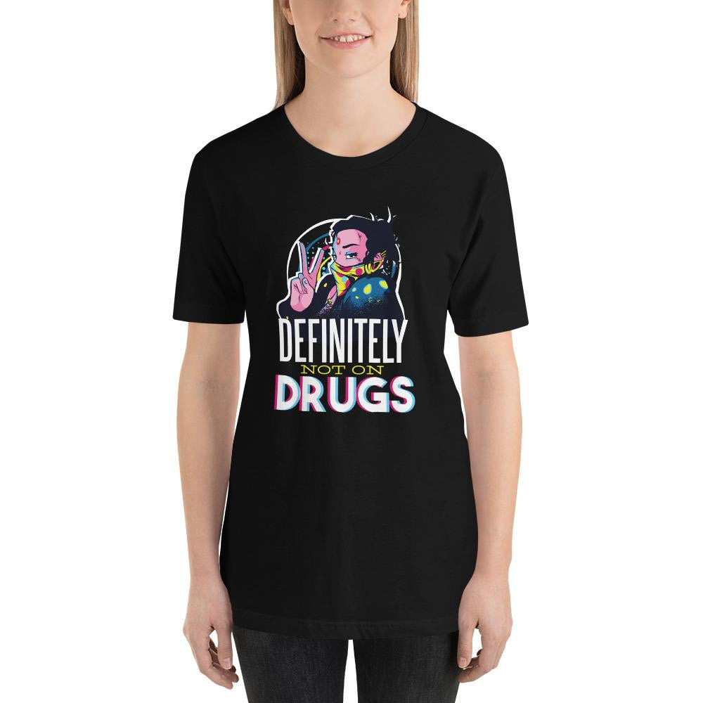 Not On Drugs Half Sleeve T-Shirt — detail view 10