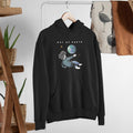 Out Of Earth science hoodie front graphic – Fourth Dimension Club