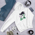 Over-reacting science hoodie front graphic – Fourth Dimension Club
