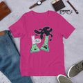 Over-reacting Half Sleeve T-Shirt — Pink
