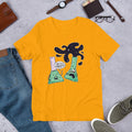 Over-reacting Half Sleeve T-Shirt — Gold
