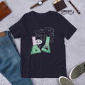 Over-reacting Half Sleeve T-Shirt — Navy