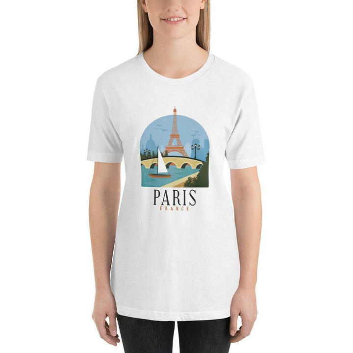 Paris France Half Sleeve T-Shirt