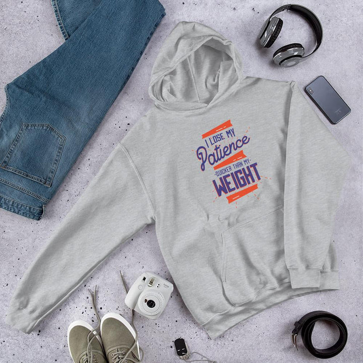 Lost Patience unisex Hooded Sweatshirt