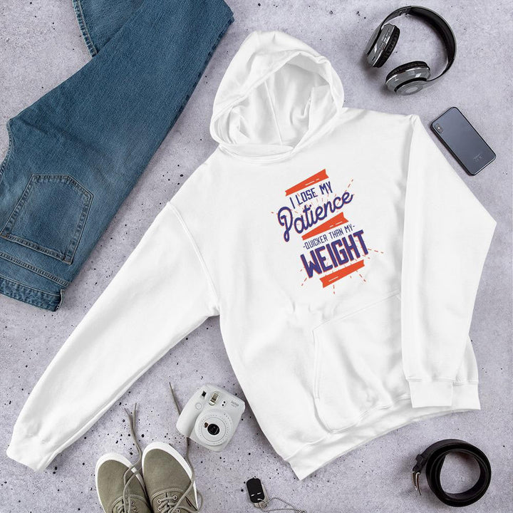 Lost Patience unisex Hooded Sweatshirt