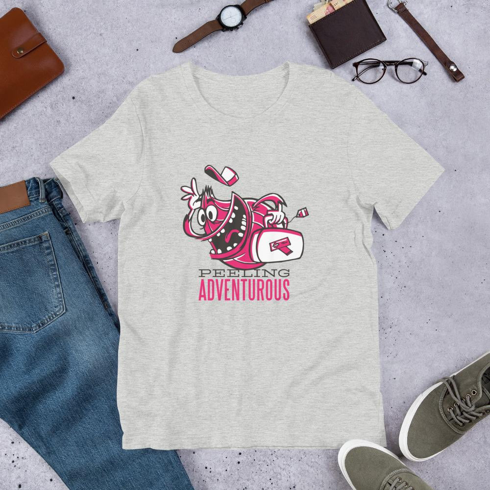 Feeling Adventurous Half Sleeve T-Shirt — Grey