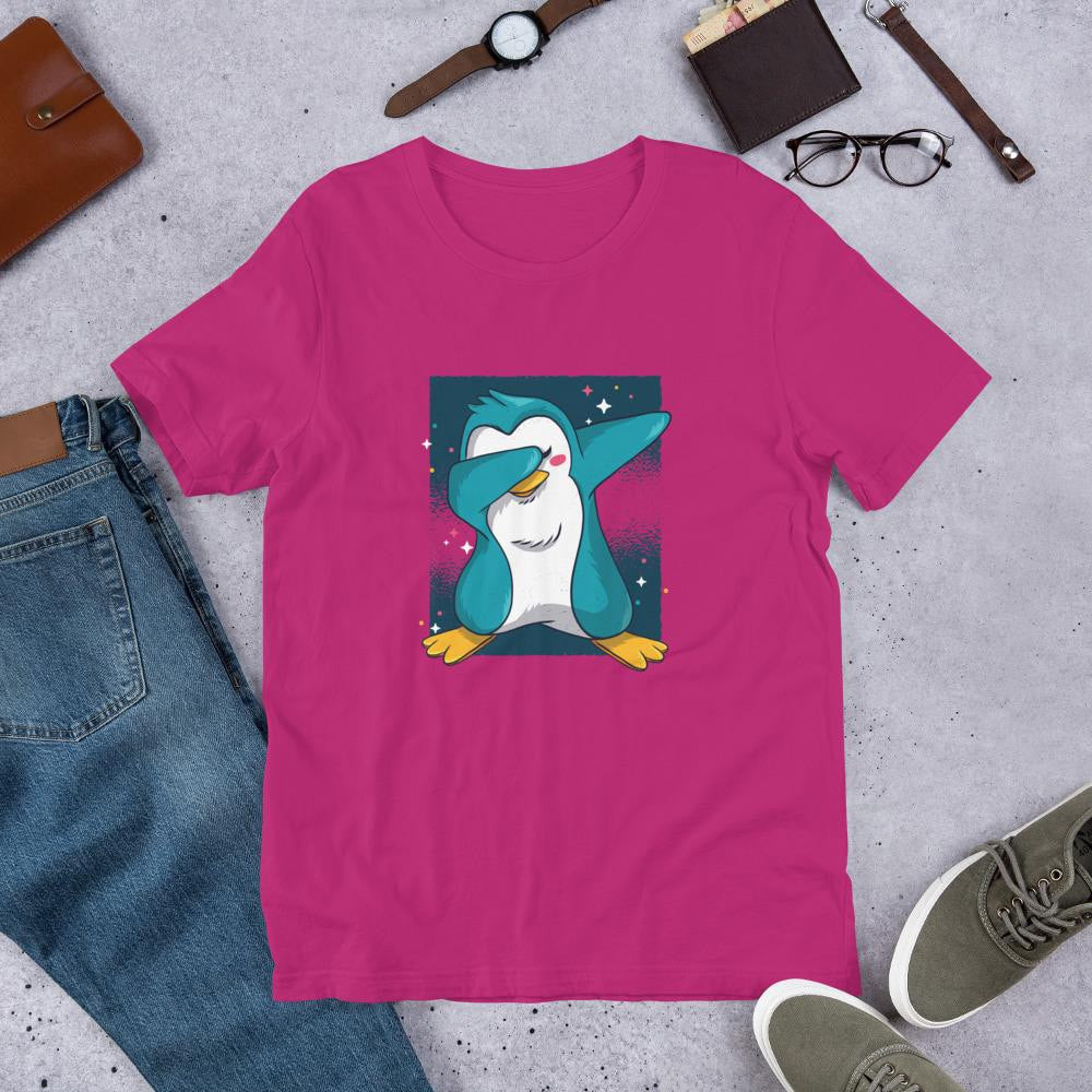 Penguin Dab graphic tee – Fourth Dimension Club
