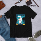Penguin Dab Half Sleeve T-Shirt — Black