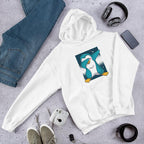 Penguin Dab graphic hoodie – Fourth Dimension Club