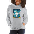 Penguin Dab Unisex Hooded Sweatshirt — detail view 3