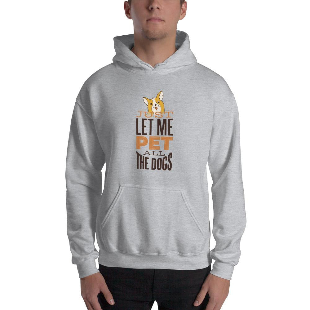 Pet All Dogs Unisex Hooded Sweatshirt — detail view 2