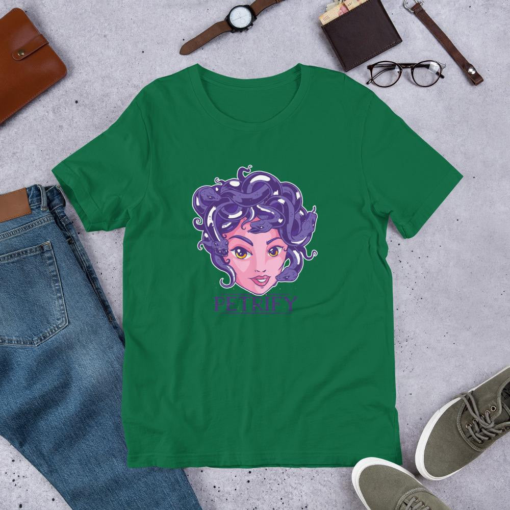 Petrify Medusa Half Sleeve T-Shirt — Green
