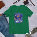 Phone & Charger Half Sleeve T-Shirt — Green