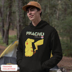 Pikachu Unisex Hooded Sweatshirt — front view