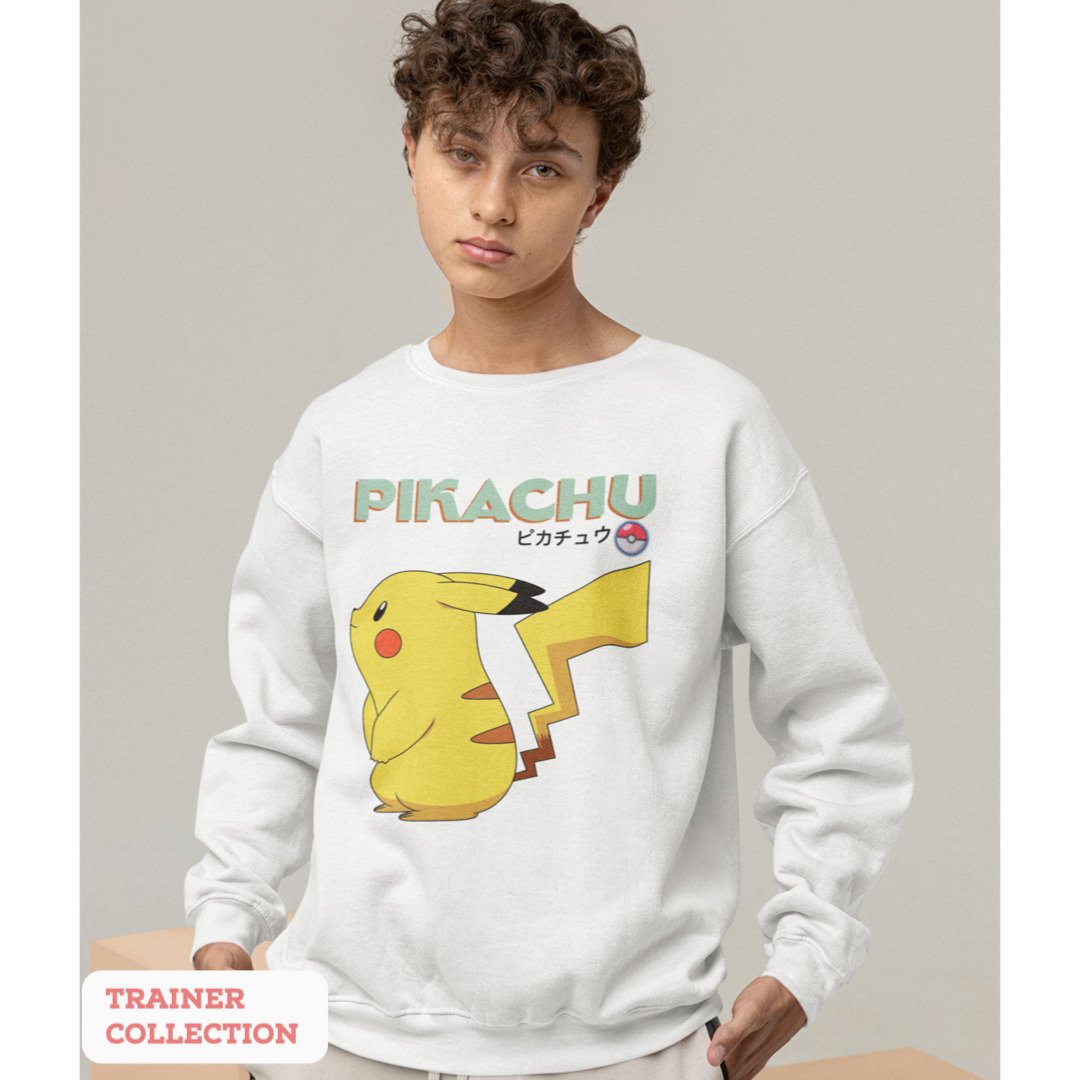 Pikachu Unisex Sweatshirt — front view