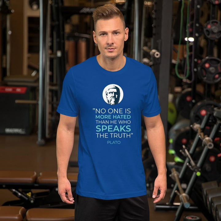 Plato Quote Half Sleeve T-Shirt