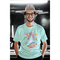 Playing with Kites Unisex Oversized T-Shirt — Mint