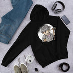 Poirot Kid Unisex Hooded Sweatshirt — Black