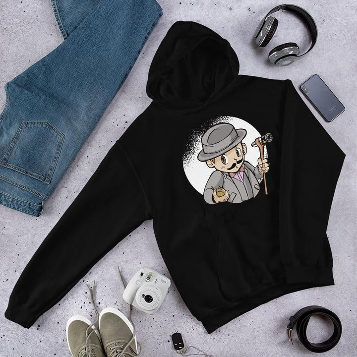 Poirot Kid Unisex Hooded Sweatshirt