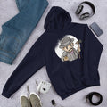 Poirot Kid Unisex Hooded Sweatshirt — Navy