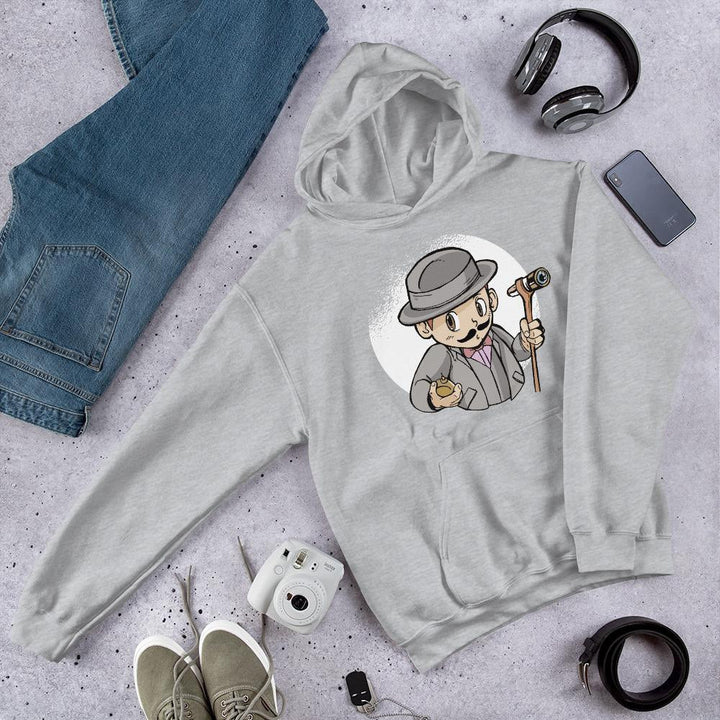Poirot Kid Unisex Hooded Sweatshirt