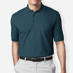 Timeless Polos — Petrol Blue