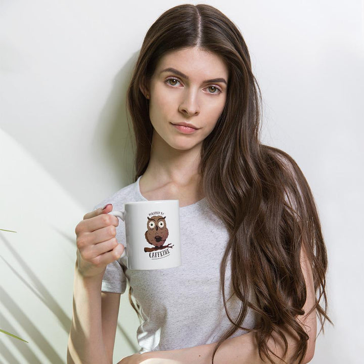 Powered by Caffeine Coffee mug