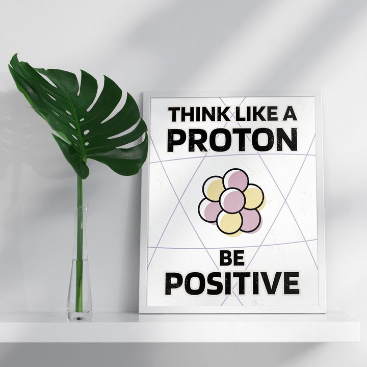 Proton Framed Poster