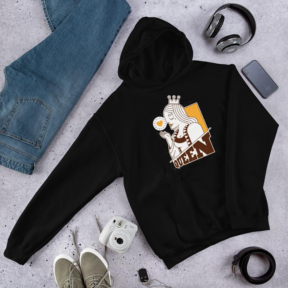 Queen Unisex Hooded Sweatshirt