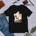 Queen Half Sleeve T-Shirt — Black