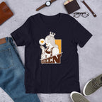 Queen Half Sleeve T-Shirt — Navy