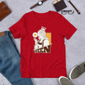 Queen Half Sleeve T-Shirt — Red
