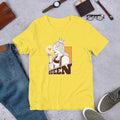 Queen Half Sleeve T-Shirt — Yellow