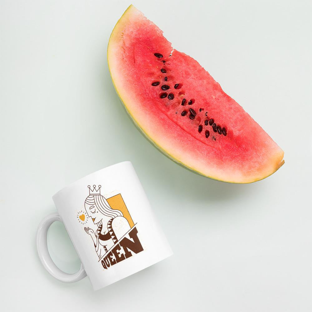 Queen Coffee Mug — detail view 5