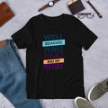 Well Behaved Half Sleeve T-Shirt — Black