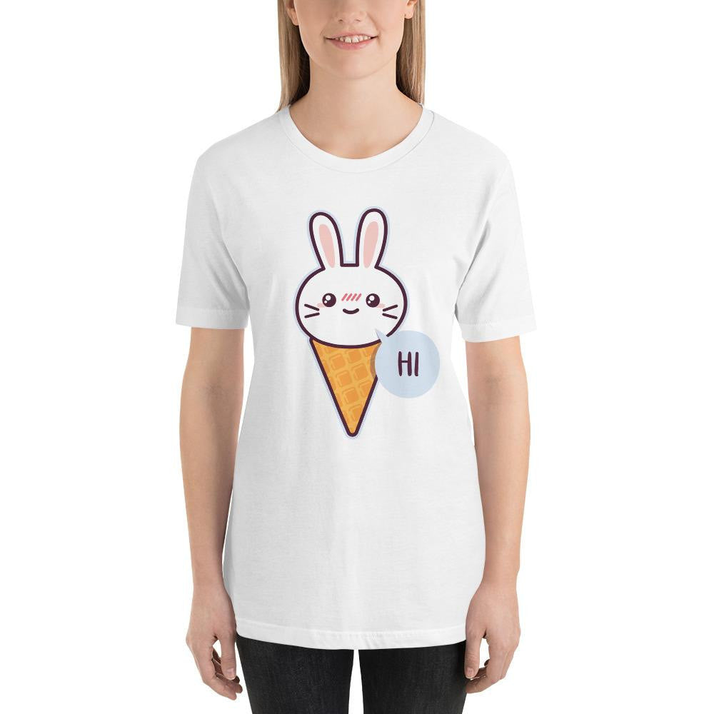 Cute Rabbit graphic tee – Fourth Dimension Club