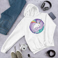 Rainbow Whale graphic hoodie – Fourth Dimension Club