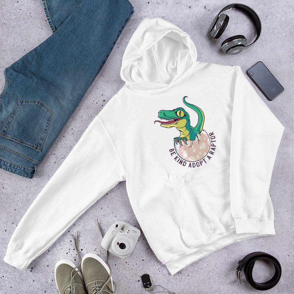 Raptor graphic hoodie – Fourth Dimension Club