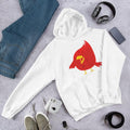 Chubby Red Bird graphic hoodie – Fourth Dimension Club
